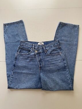 JBD High Rise Crisscross Denim Jeans. Size 26